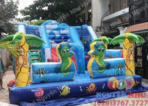 nha hoi nha phao lâu đài ld-393b